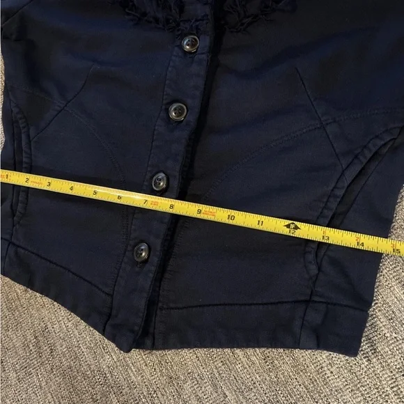 Women’s Prairie Underground Navy Knit Jacket Sz S - Picture 7 of 8